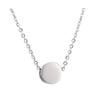 Baydurcan Dot Necklace Simple Pendant Chain Necklace with Message Card Gift Card (dot s) view 2