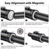 MidTen Magnetic Bore Sight, Red or Green Laser Bore Sight Kit Multiple Caliber, Professional Laser Bore Sighter Rifling Scratch Proof, Suitable for Sighting Scopes Hunting Magnetic Connection view 4