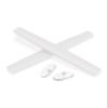 PapaViva Replacement Nose Pieces & Ear Socks Rubber Kits for Oakley Probation OO4041/Inmate Sunglass - White view 1