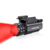 COSMOING 400 Yards Red LED Gun Flashlight Tactical Rail Mounted with Quick Release, Fits Glock Taurus Ruger Springfield H&K S&W view 1
