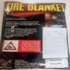 Fire Blanket - 1500F CE Certified Emergency Fire Blanket for Home and Kitchen. 500GSM Fabric & 0.5mm Thick - 100% Fiberglass Fire Extinguisher for Car,Warehouse Office - 2pc (40x40 inches) by Supa Ant view 4