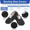 COITEK Bowling Shoe Covers, Shoe Protector Covers for Bowling Shoe Waterproof Reusable and Anti Slip (Large) view 3