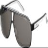 Carrera Grand Prix 2/S 07C5/M9 64MM Black Crystal/Grey Polarized Rectangular Sunglasses For Men For Women +BUNDLE with ACCESSORY EYEWEAR KIT view 1