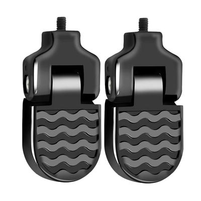 1pair Mountain Bike Rear Foot Pegs Foldable Bike Footrest for Backseat Safety Convenient Pedal Design for Boys and Girls Enhanced Stability Comfort for Rides