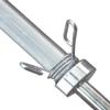 Olympic Weightlifting Barbell Bar 86" - Heavy-Duty Straight Bar for 2-inch Weight Plates - 330 lb. Weight Capacity view 4