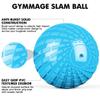 GYMMAGE Slam Ball, Weighted Ball for Exercise, 10, 15, 20, 25, 30, 40, 50lbs Exercise Slam Medicine Ball for Strength and Crossfit & Conditioning Training Home Gym Workout, with Easy-Grip Surface view 3