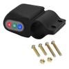 ABC Black Cycling Password Lock Anti-Theft Safety 4-Digit Code Lock Security Vibration Alarm Tool view 4
