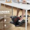 ANCHEER Under Desk Elliptical Machine, Electric Seated Pedal Exerciser, Mini Elliptical Machines for Seniors, LCD Display Monitor, Remote Control, Leg Exerciser for Home (Black) view 2