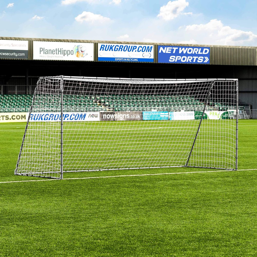 FORZA Replacement Soccer Goal Net [9 Sizes] | Premium Weatherproof Soccer Nets for Steel42 Football, Futsal & GAA Goals  NET ONLY (16ft x 7ft (Soccer))