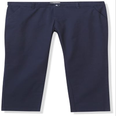 OshKosh B'Gosh Girls' Slim Uniform Pant, Deep Navy, 14