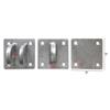 Extreme Max 3005.5588 Heavy-Duty Floating Dock Galvanized Link Connector Kit - Includes Two Complete Hinge Sets to Connect Two Floating Dock Sections view 2
