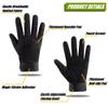 HYCOPROT Full Finger Tactical Gloves, Touch Screen Knuckle Protective Breathable Lightweight Outdoor Military Gloves for Shooting, Hunting, Motorcycling, Climbing (Small, Green) view 2