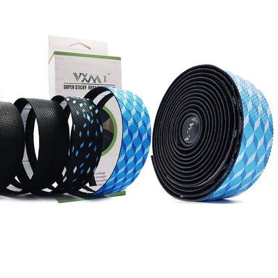 VXM Bicycle Handlebar Tape Star Fade Race Bike Bar Tape Cycling Road Bike Waterproof EVA Tape Wrap (Blue)