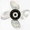 Flish Propeller OEM Stainless Steel 3-4 Blades Outboard Propeller fit Honda Engines 75-130HP,15 Tooth Spline, RH (13 X 19 (LH,4 Blades)) view 4