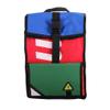Green Guru Joyride 24L Roll Top Backpack Earthtone Upcycled Material Colors Vary view 3