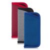 TRIUMPH VISION Eyeglasses Case Small for Reading Glasses Light Neoprene Slim Sunglasses Sleeve Eyewear Pouch Check Soft Protection 3 Pack view 1