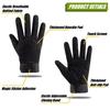 HYCOPROT Full Finger Tactical Gloves, Touch Screen Knuckle Protective Breathable Lightweight Outdoor Military Gloves for Shooting, Hunting, Motorcycling, Climbing (Large, Yellow) view 2