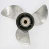 Flish Propeller OEM Stainless Steel 3-4 Blades Outboard Propeller fit Honda Engines 75-130HP,15 Tooth Spline, RH (13 7/8 x 17) view 1