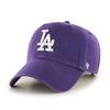 Los Angeles Dodgers Purple Clean Up Adjustable Dad Slouch Cap view 1