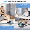 ANCHEER Under Desk Elliptical Machine, Electric Seated Pedal Exerciser, Mini Elliptical Machines for Seniors, LCD Display Monitor, Remote Control, Leg Exerciser for Home (Training Grey) view 3