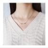 Baydurcan Arrow Necklace Arrow Pendant Chain Necklace with Message Card Gift Card view 3