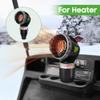 10L0L Universal Golf Cart Heater Propane Cup Holder for Yamaha EZGO Club Car, Material Upgrade Replacement Holder for 16.4 oz Portable Propane Heater Camping Gas Cylinder Black (2 Pack) view 3