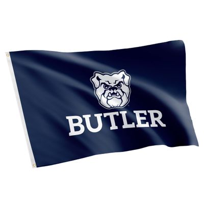 Desert Cactus Butler University BU Flag - 3 x 5 Feet Bulldogs Banner, Indoor/Outdoor Durable Fabric, 100% Polyester Design (Style 1)