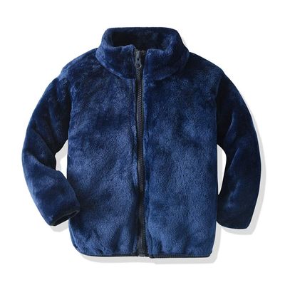 Moyikiss Studio Baby Boys Girls Zipper Windproof Lightweight Jacket Coat Kids Casual Coral Outerwear (Navy, 70/6-12 Months)