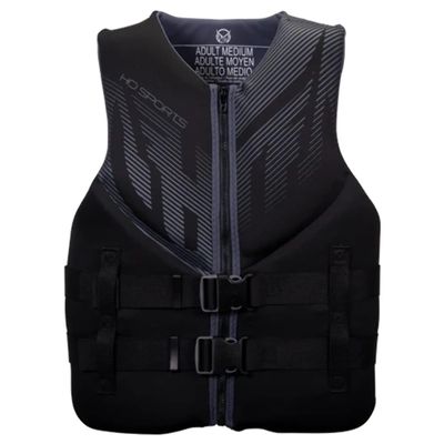 HO Pursuit CGA Mens Wakeboard Vest Black/Grey Sz XXL
