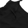 LXXIASHI Women's High Waist Suspender Pleated Skirts Casual School Girls Versatile Strappy Dress (L, Black) view 4