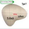 2PS Sponge Crossdressing Hip Pads padded Women Butt Hip Up Padded Enhancer Suitable T3 (XL, Black High Open crotch) view 3