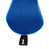 Andux 6pcs/Set Golf Club Head Covers Woods Drivers Fairway Hybrid Set Long Neck (3 Hybrid + 3 Woods) (Black/Blue) view 2
