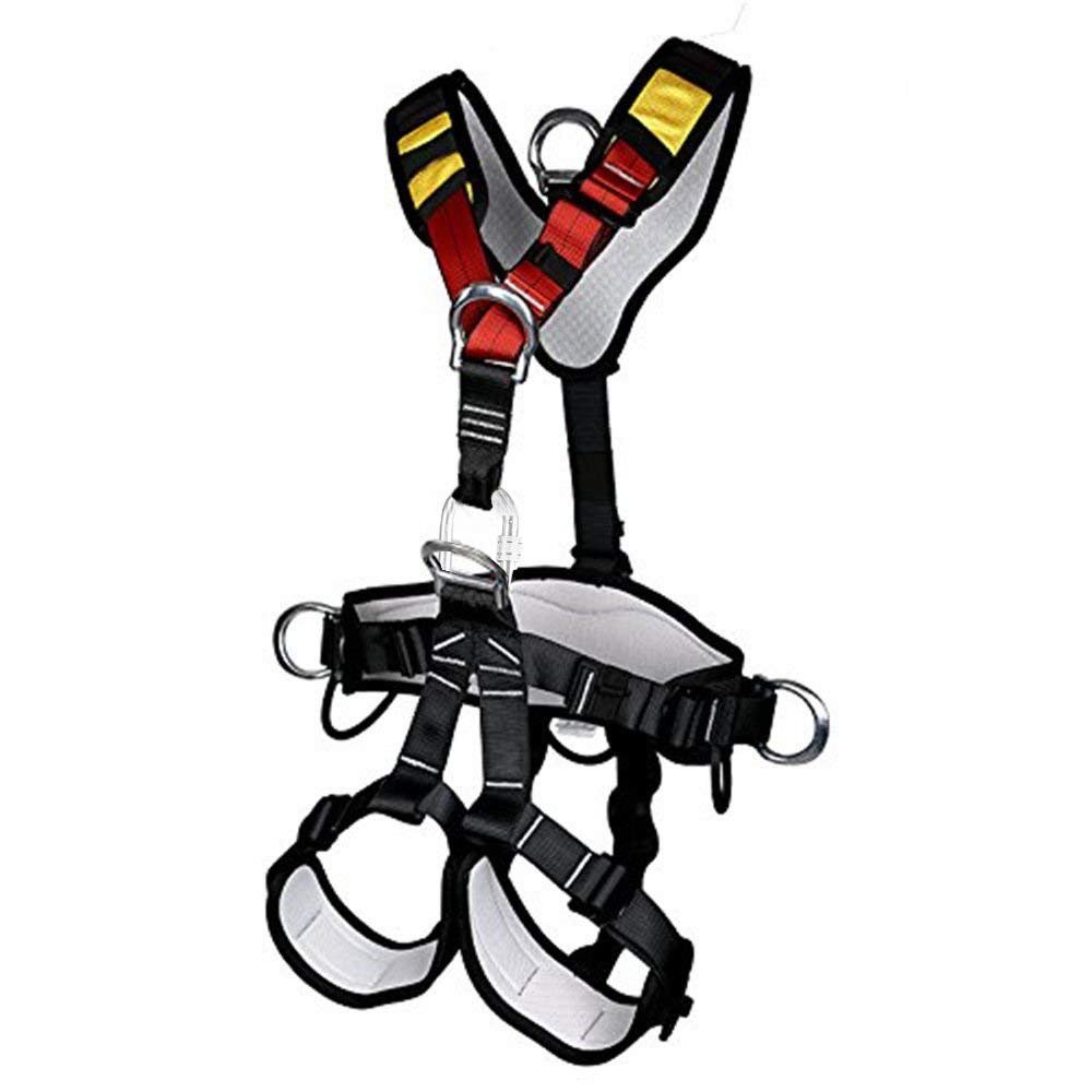 HeeJo Climbing, Safety Safe Seat Belt for Outdoor Tree Climbing, Outward Band Expanding Training Large Size,Climbing Gear