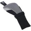 Andux 6pcs/Set Golf Club Head Covers Woods Drivers Fairway Hybrid Set Long Neck (3 Hybrid + 3 Woods) (Black/Grey) view 2