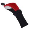 Andux 6pcs/Set Golf Club Head Covers Woods Drivers Fairway Hybrid Set Long Neck (3 Hybrid + 3 Woods) (Black/Red) view 3