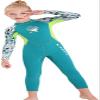 MWTA Wetsuit for Kids Boys Girls 2.5mm Neoprene Thermal Swimsuit Fullsuit Wet Suits Long Sleeve for Toddler Child Junior Youth Swimming, Diving, Surfing Aqua-XL view 2