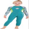 MWTA Wetsuit for Kids Boys Girls 2.5mm Neoprene Thermal Swimsuit Fullsuit Wet Suits Long Sleeve for Toddler Child Junior Youth Swimming, Diving, Surfing Aqua-XL view 4