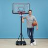 WIN.MAX Basketball Hoop Outdoor 3.8-10ft Adjustable Height, 44inch Backboard, Swimming Pool Basketball Hoop & Goal for Kids/Adults Indoor view 1