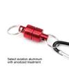 Magnetic Net Release Aluminum Shell for Fly Fishing (red 2) view 3
