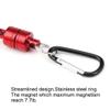 Magnetic Net Release Aluminum Shell for Fly Fishing (red 2) view 4