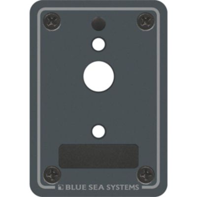CWR Wholesale 7" Black Functional Blue Sea 8072 Panel Blank Single A-Series