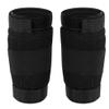 1 Pair Whole Leg Weight, Ankle Leg Weights, Black Adjustable Loading Weighted Ankle Leg Bands Weighted Leg Strap Weighted Leg Strap for Walking Jogging Gymnastics (Steel Plates Not Included) view 1
