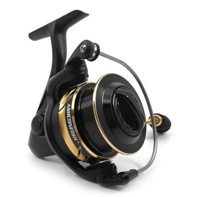 Ashconfish Spinning Fishing Reel, Graphite Body, 7+1 Stainless Steel BB, 5.0:1 Gear Ratio, Lightweight Spinning Reel for Freshwater Fishing, Come with 109 Yds Braided Line AF3000b