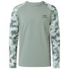 BASSDASH UPF 50 Fishing Tee for Men Camo Long Sleeve Shirt Quick Dry Sweatshirts view 2