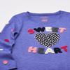Hatley Baby Girls' Long Sleeve T-Shirt, Sweet Heart, 3-6 Months view 3