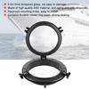 Acouto Portlight Porthole for Boat, 10in Marine Porthole Round Black Portlight Stalinite Window Universal for RV Boat Yacht view 2