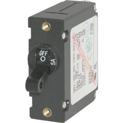 CWR Wholesale 4" Black Functional Blue Sea 7200 AA1 5A Circuit Breaker