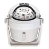 CWR Wholesale 5" White and Black Nautical Ritchie B-51W Explorer Compass with Bracket Mount view 1