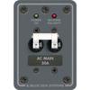 CWR Wholesale 9" Black Functional Blue Sea 8077 Breaker Panel 120VAC 30A Main view 1