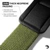 DMoose Fitness Lifting Straps - 4mm Neoprene Padded Wrist Straps for Weightlifting & Powerlifting - Cotton Lifting Strap with Silicone Grip for Men & Women (Military Green) view 4